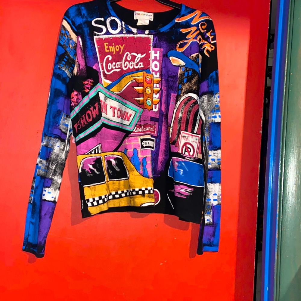 Kolorway long sleeve shirt, size:L